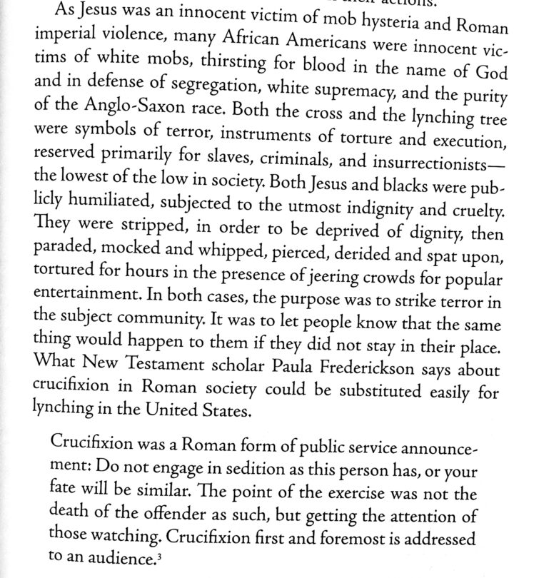 The Cross and the Lynching Tree 1