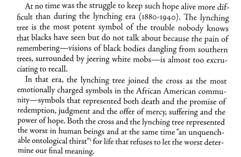 The Cross and the Lynching Tree 5